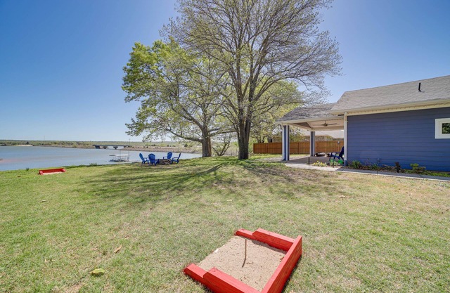 Lakefront Eufaula Cabin w/Fire Pit & Private Dock
