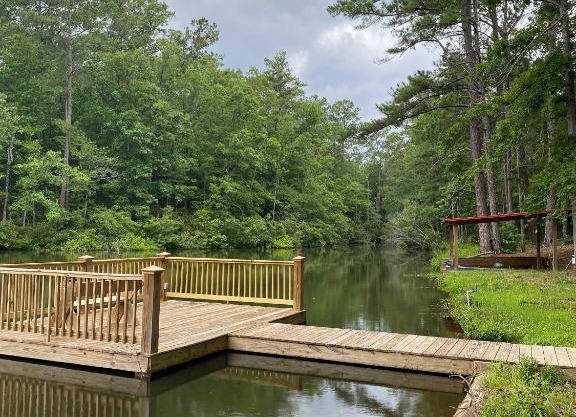 Lakefront Hamilton Cabin with Dock and Fire Pit!