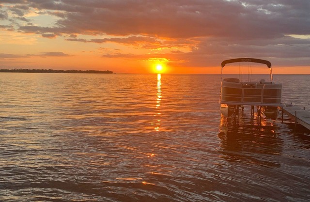 lakefront home on Houghton Lake
