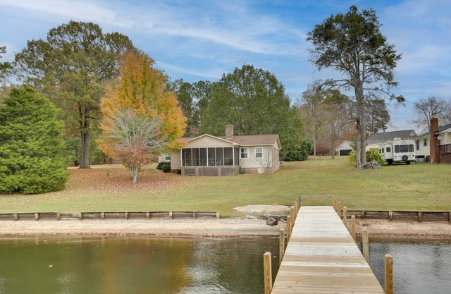 Lakefront House w/Boat Ramp, Dock & Sunset Views!