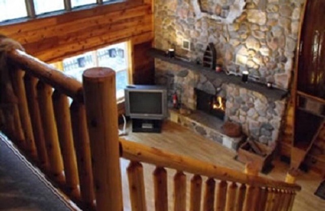 Lakefront vacation home with 300 ft. of private, South West facing, shoreline.