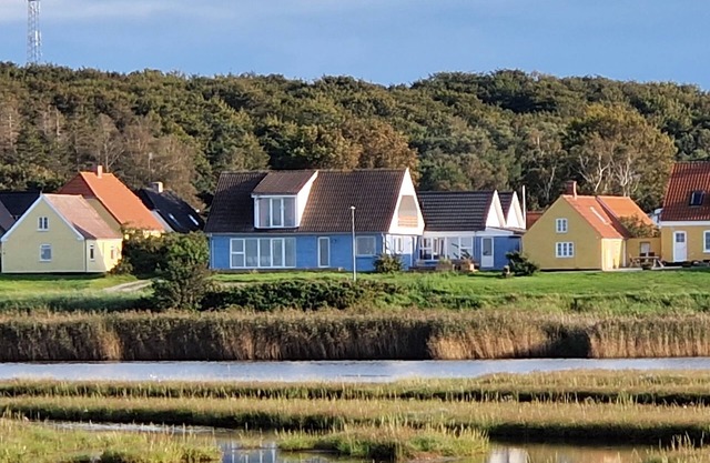 Large holiday house with great seaview - sauna and hottub