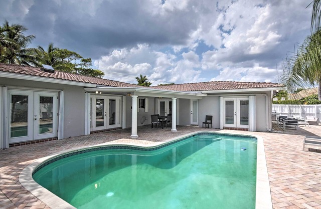 Lauderdale Waterfront Villa w/ Heated Pool