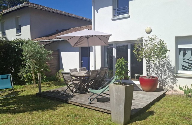 Le Brigantin, semi-detached villa 68m2 with terrace, garden and small garage