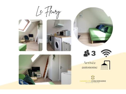 Le Fleury Studio Calme Proche de Rouen