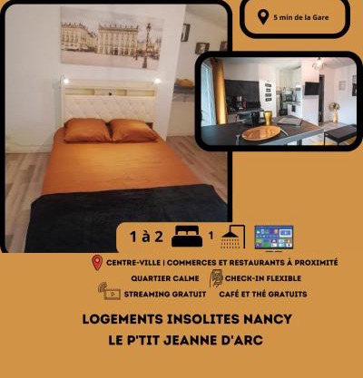 Le P'tit Jeanne d'Arc Logements Insolites