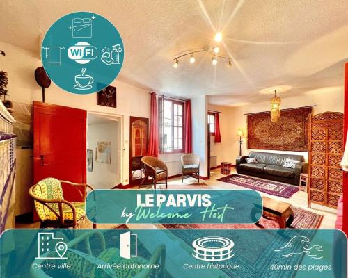 Le Parvis, charme atypique