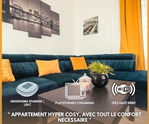 Le refuge - T2 Proximité LDLC Groupama Stadium