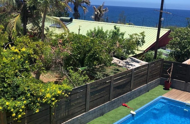 Le Rêve Tropical T3 with 2 bedrooms, one on mezannine