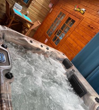 Les Chalets de marie 2 - Vue mer, Jacuzzi SPA privatif dans le chalets Sans vis à vis