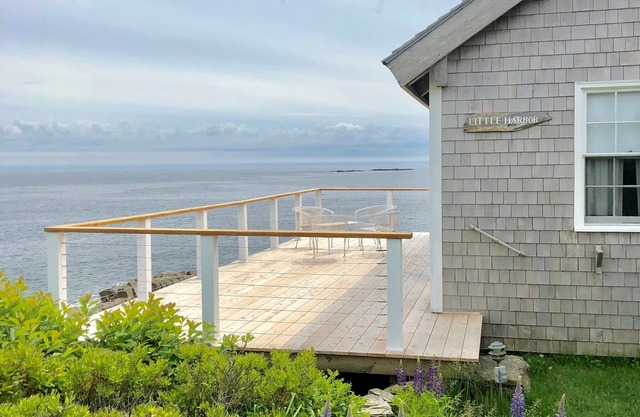 Little Harbor - Crashing surf, sunrise views from this perfect Maine getaway.
