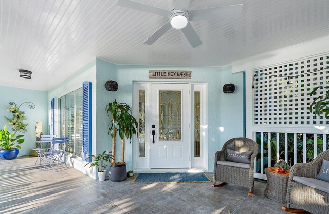 Little Key West, private beach access