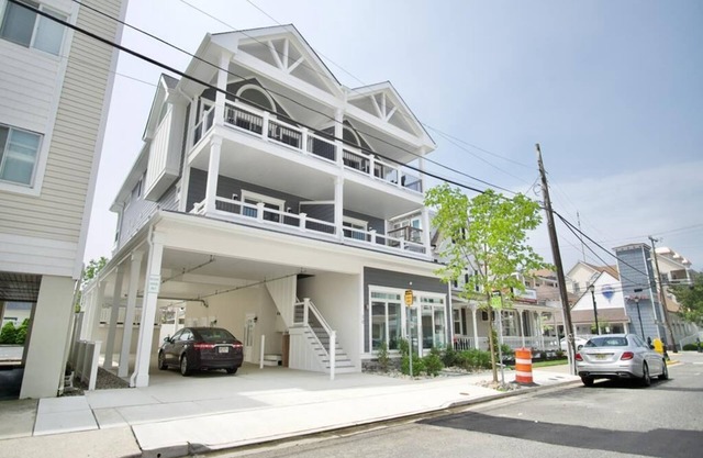 Located half a block from the beach- new construction!