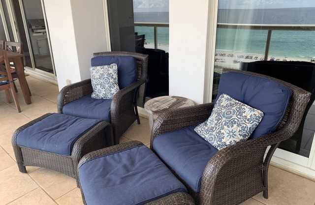 Located high enough to have a beautiful view, low enough to hear the waves!