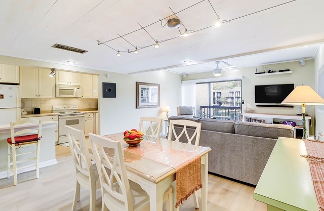 Location, location, location. Beautiful condo just steps from the beach.