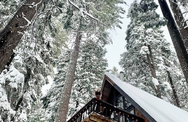 Lofted A-frame+Great Views+Central Heat+Wood Stove