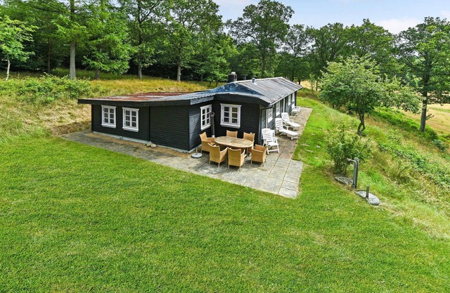 Look forward to your cozy vacation home in a green landscape.