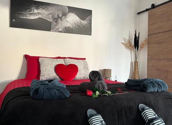 Love room proche du bassin , jacuzzi, jardin privé