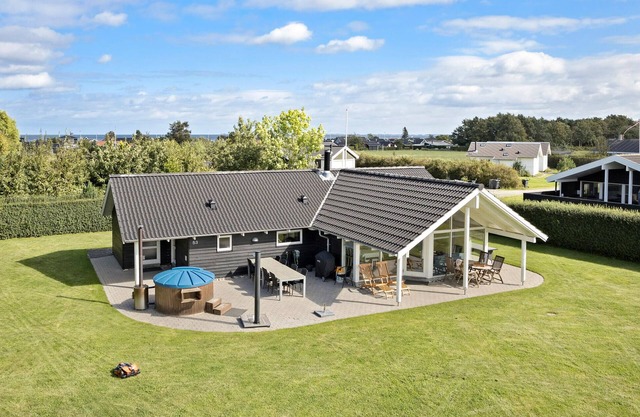 Lovely home in Otterup with sauna