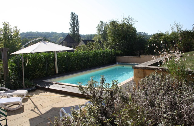 Lovely stone house with private heated pool and large enclosed garden