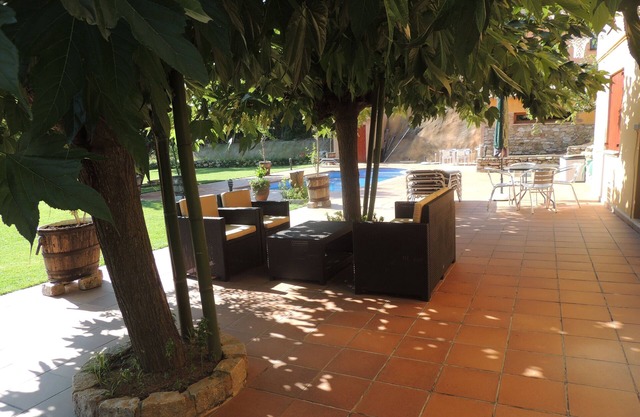Lovely studio in a villa with pool.