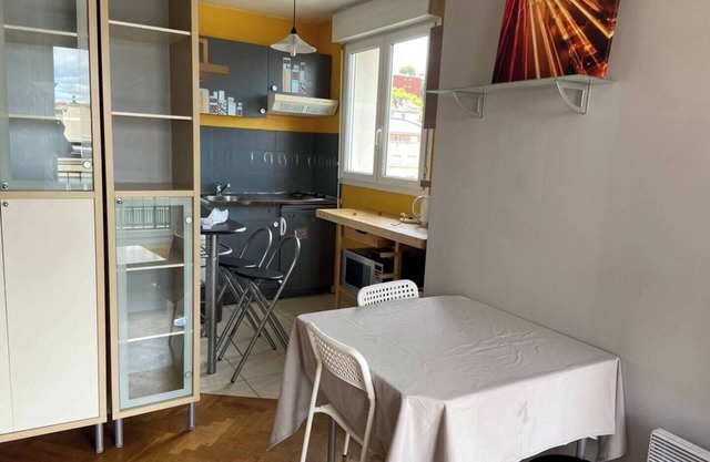 Lovely studio overlooking Paris Eiffel Tower