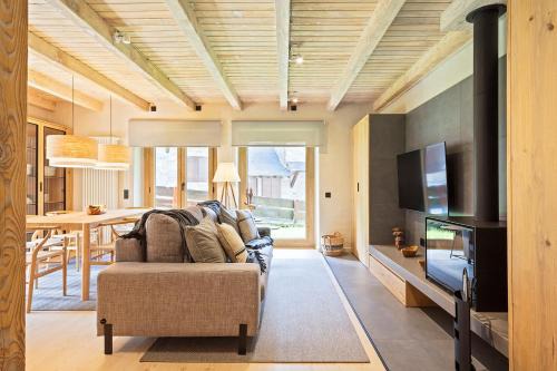 Luderna - Apartamento con jardín Crabera