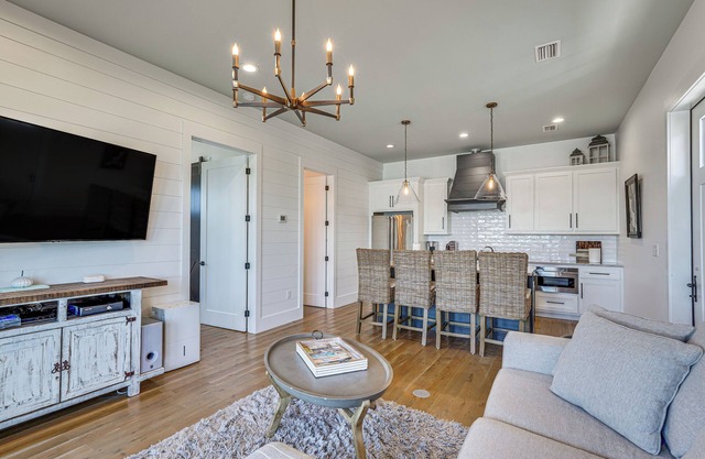 Luxe Beachfront WindMark Cottage w/Deck!