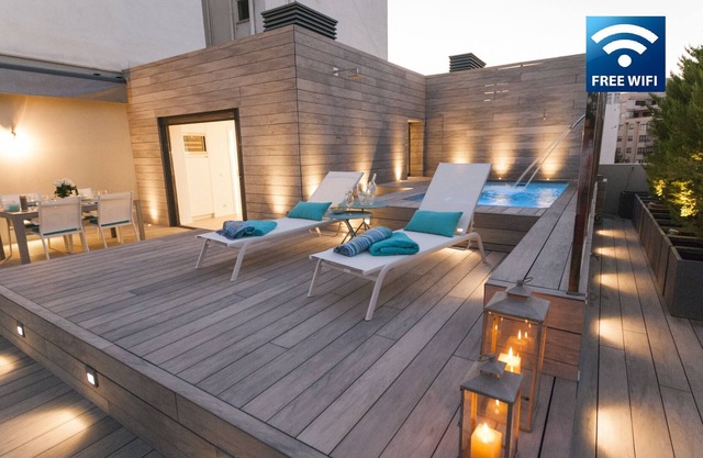 Luxurious Penthouse Apartment, with private pool in the center of Palma de Mallorca