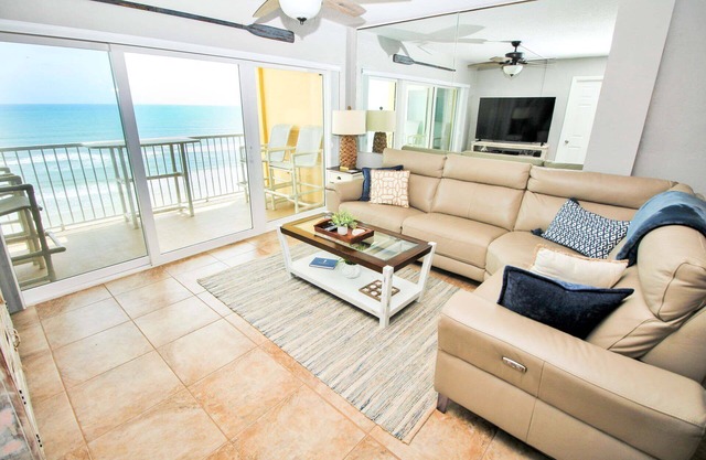 Luxurious Retreat by the Sea! Best oceanfront views and coastal decor in NSB.