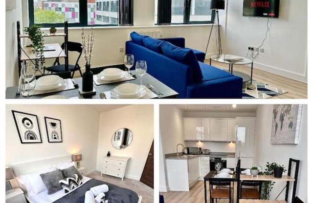 Luxury 1 Bedroom Apartment in Old Trafford