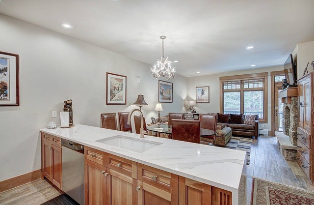 Luxury 1-Bedroom Ski-In Out Condo with Slopeside Heated Pool, No cleaning Fee by RedAwning