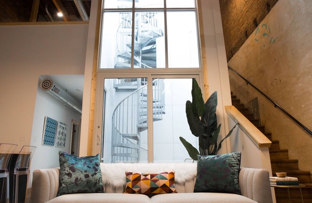 Luxury apartment with a private rooftop deck located in the heart of downtown JC