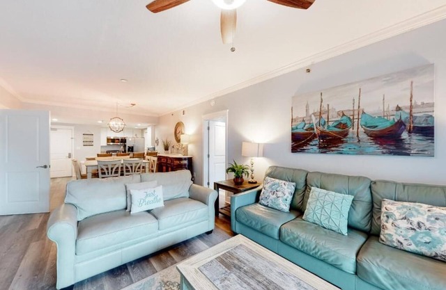 LUXURY BEACH LEVEL GROUND FLOOR A117 2BR/2.5BA 2 King Master Rooms SLEEP 8