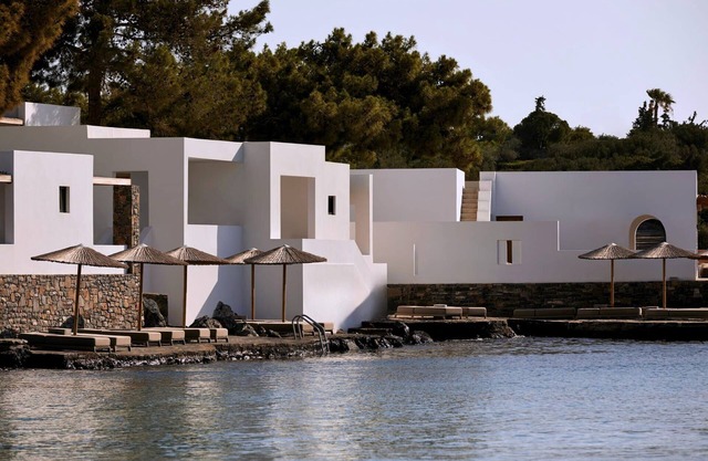 Luxury Crete Hotel | Elegant Bungalow | Large Veranda with Sea View | Modern.