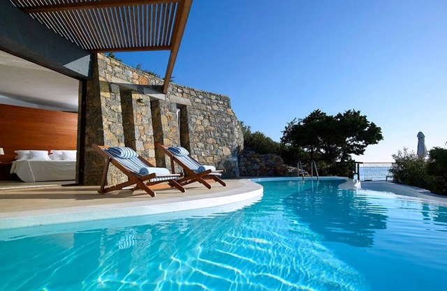 Luxury Crete Villa | Villa Daphne | Private Pool | Ocean Front | 1 BDR |.