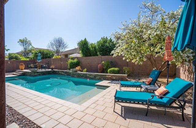 Luxury Extended Stay in Gilbert- Pool, Office & Game Room in Morrison Ranch