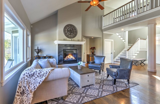 Luxury Home w/Large Deck, Fire Pit, & Stunning Mountain Views! 5 mi. to skiing!