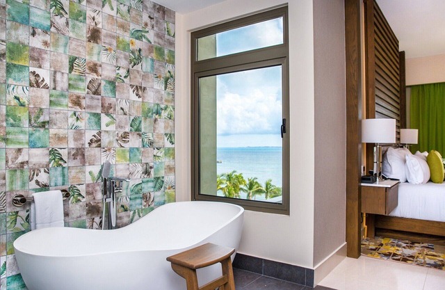 Luxury Oceanfront Retreat with Panoramic Caribbean Views