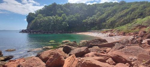 Luxury Retreat with Sea View Garden & Beach Walk on South West Coast Path