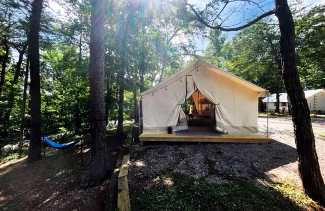 Luxury Spacious Glamping, Lake View, Grill, Pool, Pet Friendly, Swim