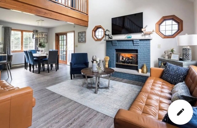 Luxury Vacation home in the Poconos close to the lake and community pool.