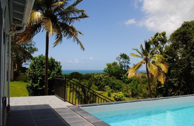 Luxury villa between Deshaies and Ste Rose, private pool, sea & mountain views