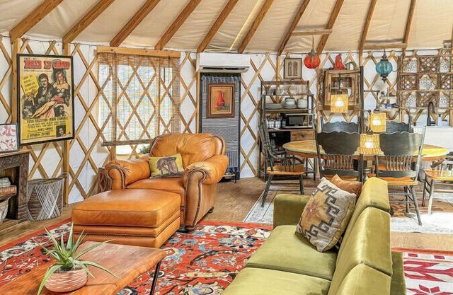 Luxury Yurt Glamping in Big Bend @ Casa Estrella