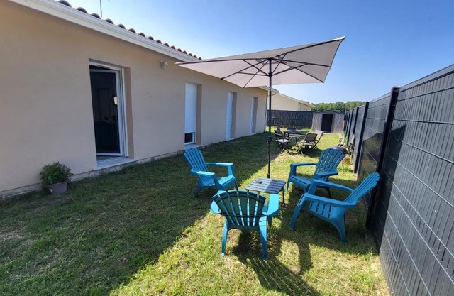 Maison 8 personnes entre océan et vignobles