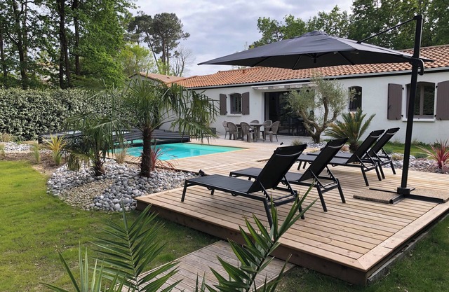 Maison Bord de mer Avec Piscine Sécurisée à 1,9 km des Plages