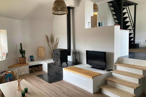 Maison cocooning vue mer à Barnenez