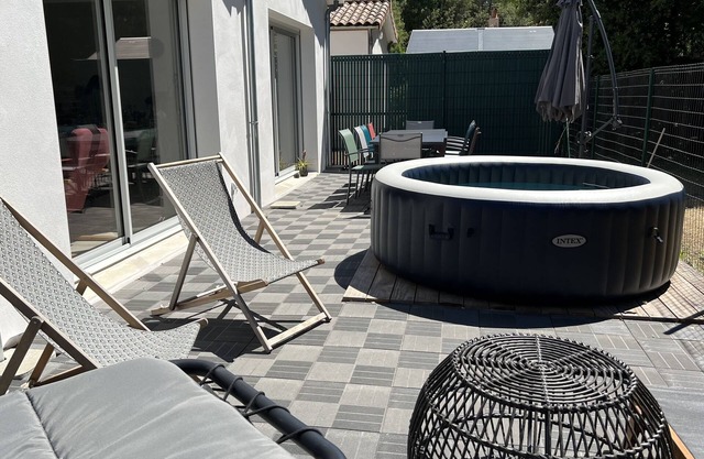 Maison Récente Avec Jacuzzi à 800 m de la Plage