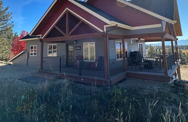 Majestic Montana! Brand new custom home with authentic touches of the Old West.