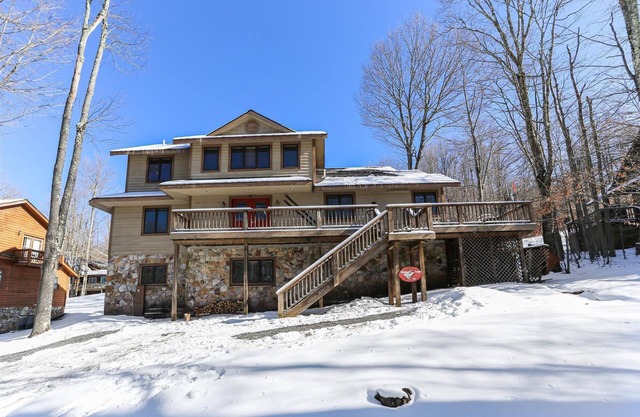 Majestic slope side home is a skier's paradise. Welcome to Whitetail Lodge!